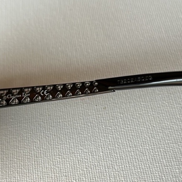 CHRISTIAN Dior Diorama Mini Round Cat Eye
Black Dark Gray Lens NEW - Picture 13 of 16